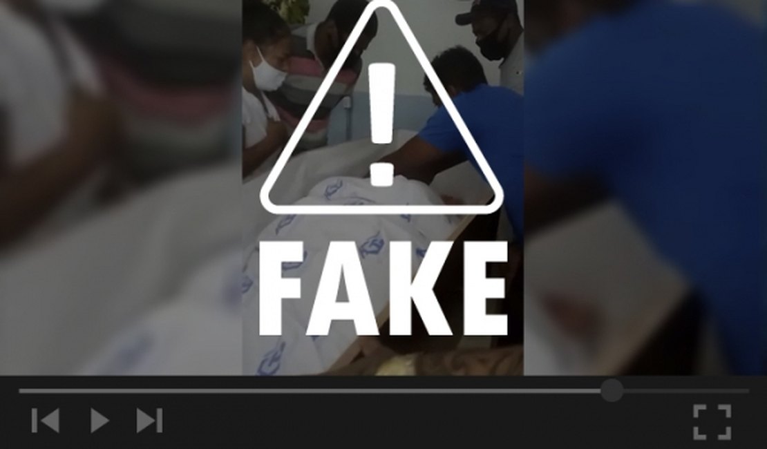 É falso que pessoa com Covid tenha sido sepultada viva em SP, como diz vídeo