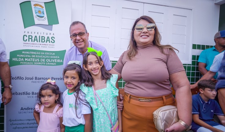 Com Teófilo na prefeitura, Craíbas é um dos municípios do Estado que mais investem em educação