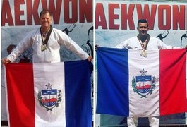 Alagoanos conquistam medalhas de ouro em Campeonato de Taekwondo, em SP