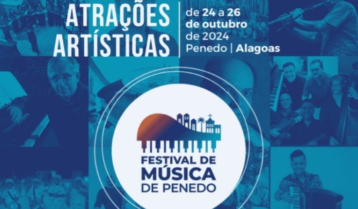 Seja em igrejas, nas ruas ou no teatro, Festival leva música para os quatro cantos de Penedo