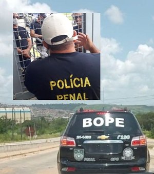Em greve, policiais penais do Agreste recusam receber presos saídos de Maceió