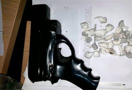 Polícia Civil prende suspeito de tráfico de drogas na Barra de São Miguel