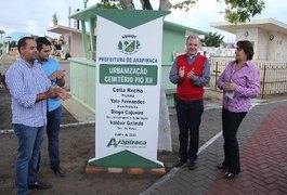 Prefeita entrega urbanização do Cemitério Pio XII