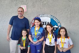 Ana Beatriz: Arapiraquense de 10 anos conquista duas medalhas no Brasileiro de Xadrez