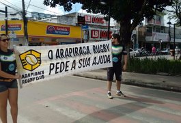 Antes de disputar Copa, ASA/Arapiraca Rugby Club realiza pedágio em Arapiraca