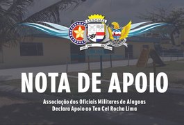 Associação dos Oficiais Militares de Alagoas divulga nota de solidariedade à Capitã Firmo do 3º BPM