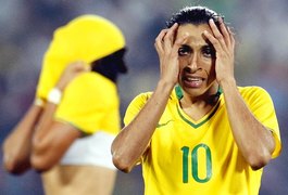 Jogadora Marta fica fora da lista de melhores do mundo