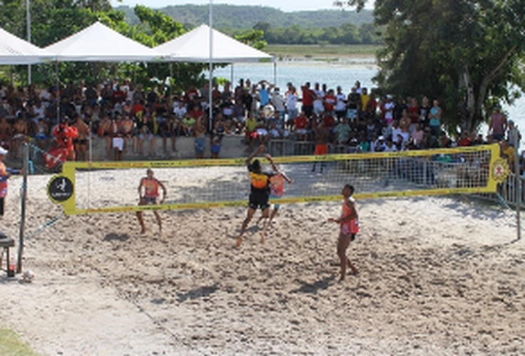 Torneio de futevôlei em Penedo movimenta arena do Barro Vermelho no dia 03 de setembro