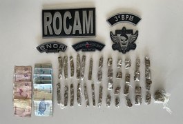 Homem de 26 anos é preso por tráfico de drogas no Centro de Arapiraca