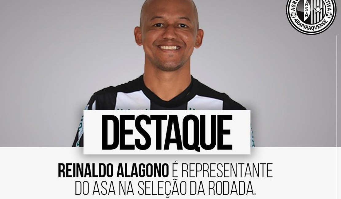 Estrela de Reinaldo Alagoano brilha, classifica o ASA e entra na seleção da rodada da Série C