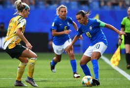 Marta faz gol, mas Brasil sofre e perde para a Austrália por 3x2 de virada na Copa Feminina