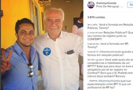 Thammy Miranda é criticado após anúncio de que assumiria função de RP em Maragogi