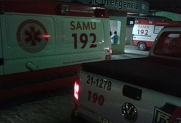 Três pessoas ficam feridas após homem atear fogo em residência, em Feira Grande