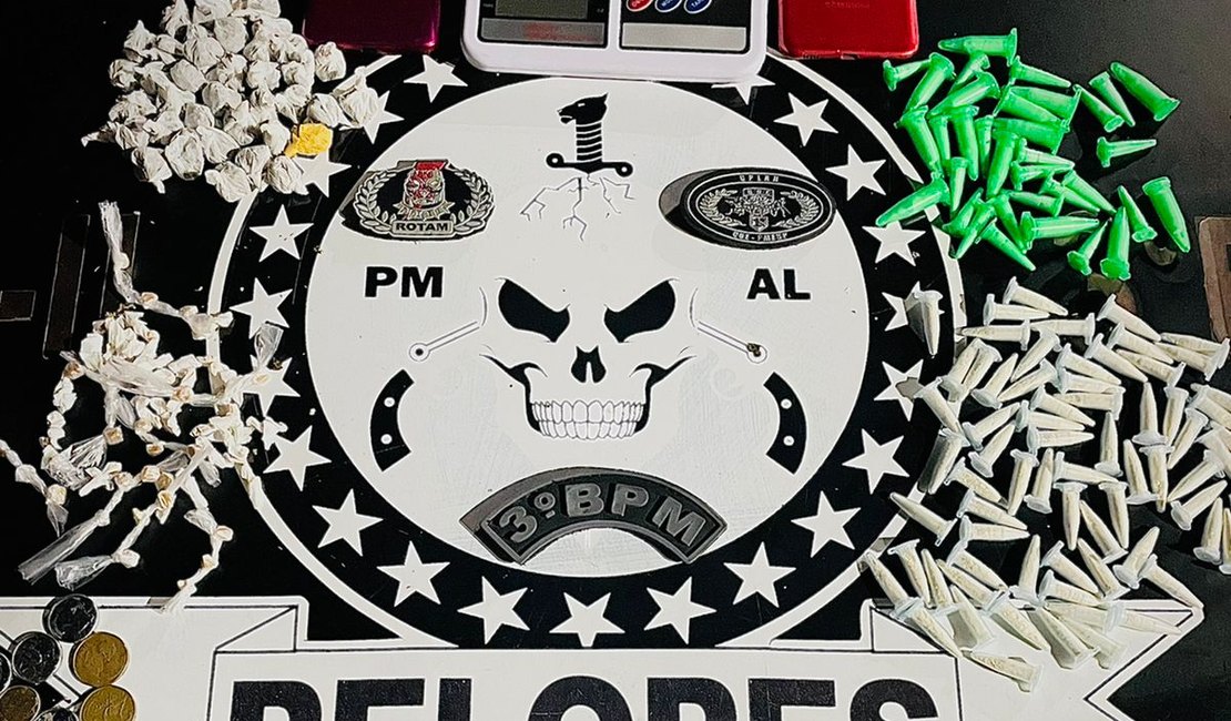 Policiais do 3° Batalhão apreendem drogas e prendem trio em São Sebastião