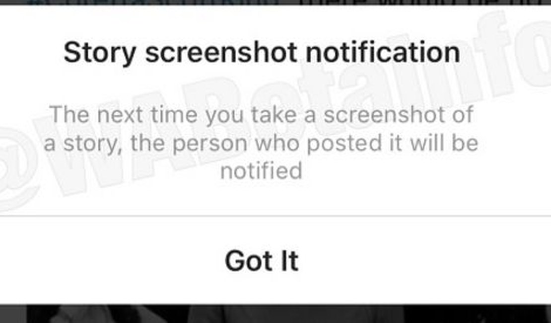 Instagram testa recurso que notificará print de qualquer Stories