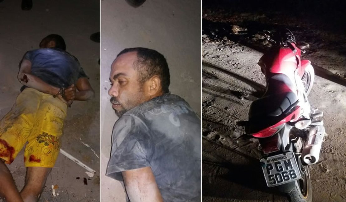 Rocam de Arapiraca troca tiros com criminosos e recupera veículo roubado