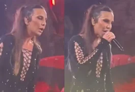 Ivete Sangalo comenta momento quente entre fãs durante show na Bahia: 'Pegou no p**** dele'