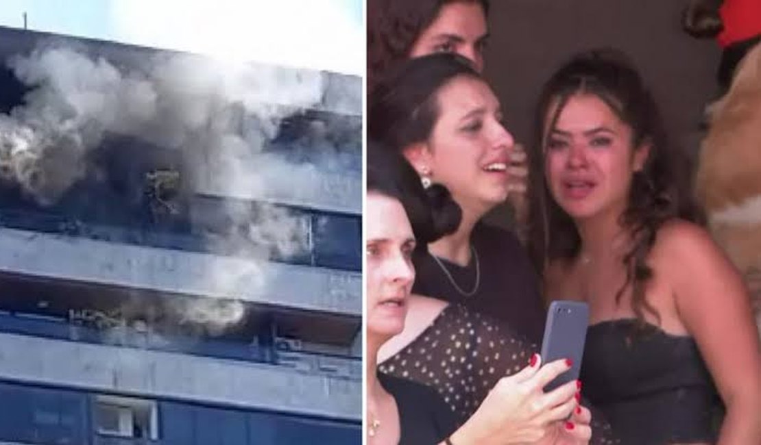 Vídeo. Apartamento que atriz Maísa estava em Recife pega fogo