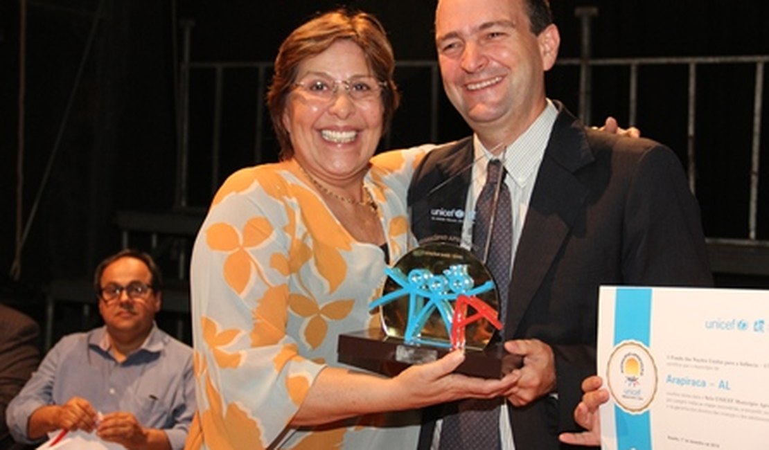 Em dia histórico, Arapiraca sedia entrega do Selo Unicef 2013-2016
