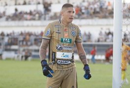 Goleiro Flávio Henrique tem contrato rescindido e deixa o ASA de Arapiraca