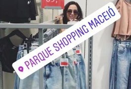 Anitta chega de surpresa em Maceió para lançamento de novo single