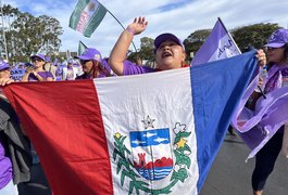 Delegação alagoana participa da Marcha das Margaridas 2023 em Brasília