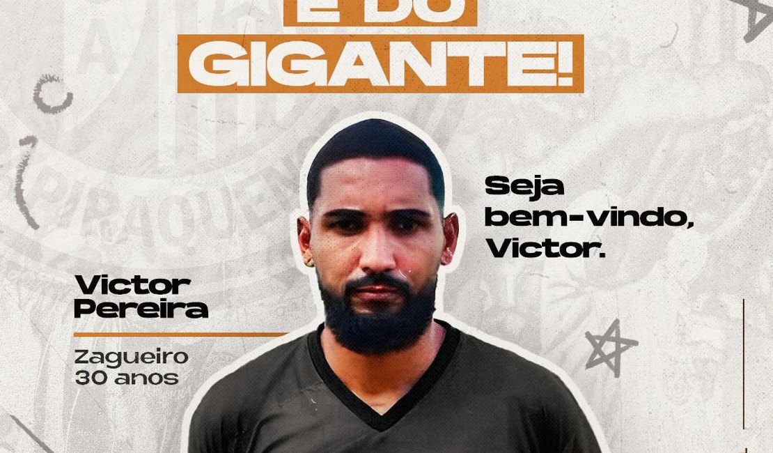 ASA anuncia contratação do experiente zagueiro Victor Pereira