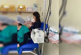 Aluna de medicina é flagrada com cigarro eletrônico em parto