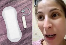 VÍDEO: Mulher diz que fica cinco dias sem trocar absorvente por gostar do cheiro: 'Sardinha'