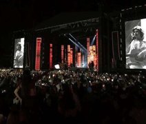 Sem Luan Santana, Paula Fernandes canta Juntos e Shallow Now com o público