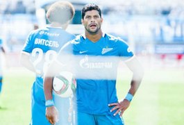 Artilheiro do Campeonato Russo, Hulk volta a reclamar de racismo