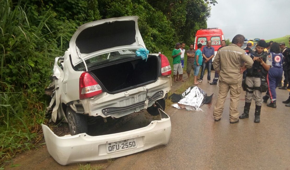 Soldado da PM de AL morre em grave acidente em Pernambuco
