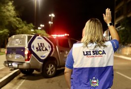 Operação Lei Seca prende 8 condutores que dirigiam sob efeito de álcool em Maceió e Arapiraca