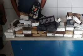 Adolescente de 16 anos é apreendido com quase 30 kg de maconha