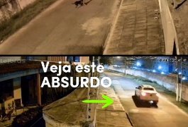 Vídeo. Homem atropela cachorro de propósito em Maceió; polícia tenta identificar suspeito