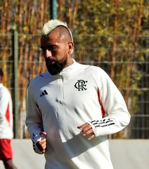 Flamengo multa Vidal e diz que não vai tolerar novos atos de indisciplina