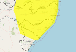 Inmet amplia alerta de chuvas intensas para todo o estado de Alagoas