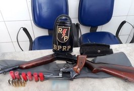 Polícia apreende mais de 50 armas de fogo em apenas dois meses, só em Maceió