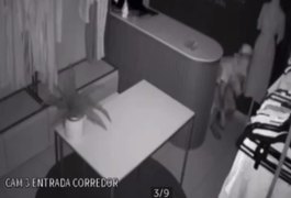 Câmera de segurança flagra furto em loja de roupas em Arapiraca; assista