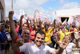 Ricardo Nezinho faz sua primeira grande caminhada em Arapiraca