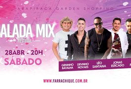 Arapiraca recebe em abril a segunda edição do Balada Mix Festival