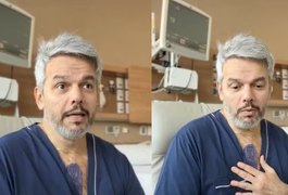 Otaviano Costa revela que passou por cirurgia devido a aneurisma