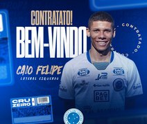 Cruzeiro de Arapiraca anuncia contratação do lateral-esquerdo Caio Felipe