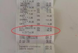 Restaurante cobra mais de R$ 350 para cortar bolo de aniversário