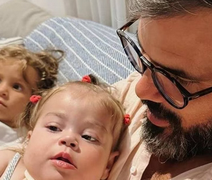 Filha de Juliano Cazarré recebe alta após terceira internação no ano