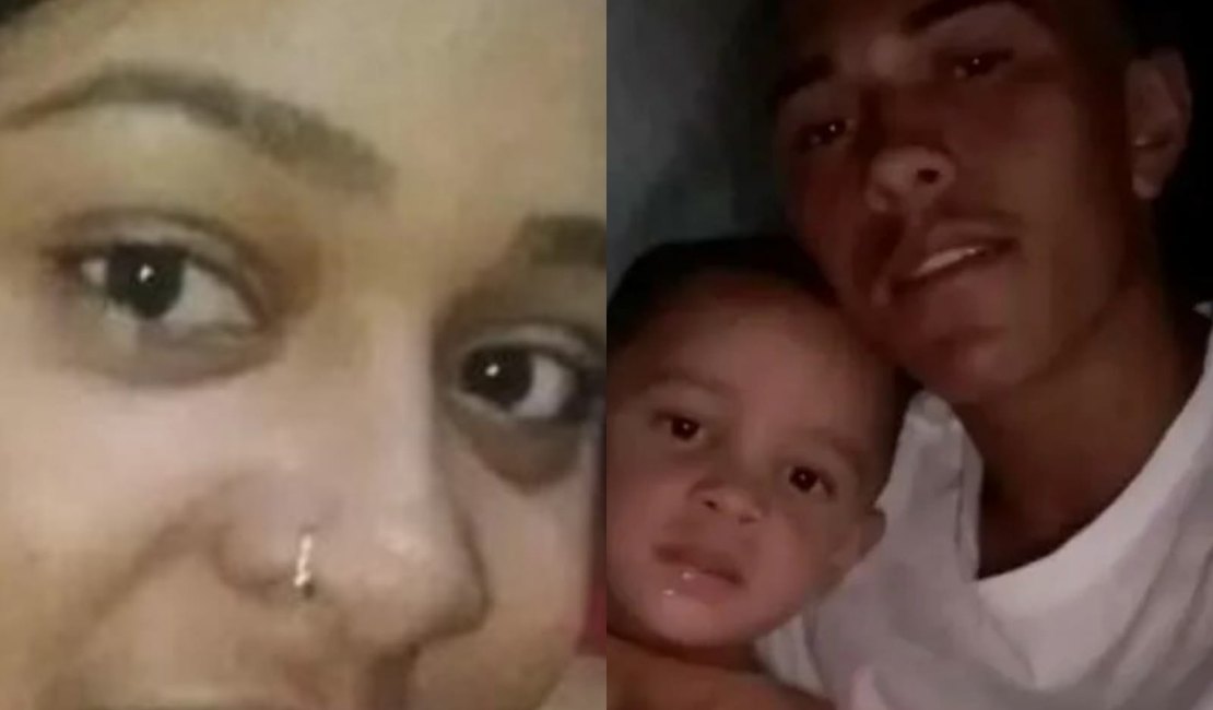 Pai morre tentando proteger filho de tiros no RN; Menino e amiga da família também foram assassinados
