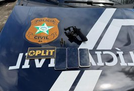 Foragido por homicídio é preso e polícia apreende arma ligada a tentativa de assassinato registrada em Maceió