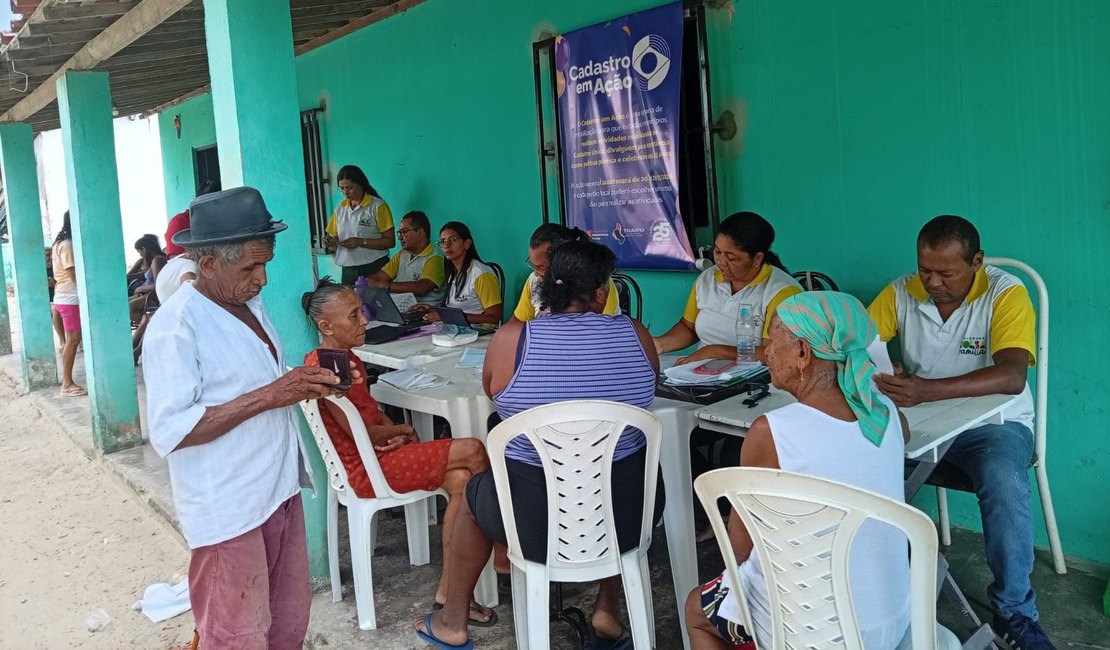 Prefeitura de Traipu realiza Cadastro em Ação celebrando 25 anos do Cadastro Único