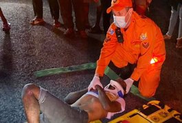 Moto e carroça colidem e três pessoas ficam feridas em São José da Tapera