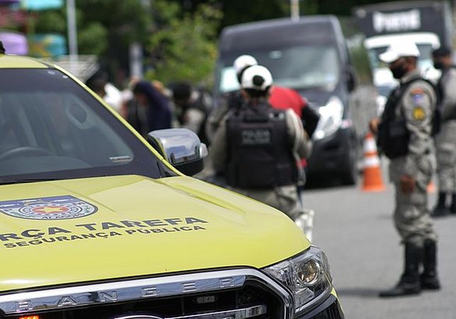SSP realiza simulado de crimes contra o patrimônio no Centro de Arapiraca nesta quarta (30)